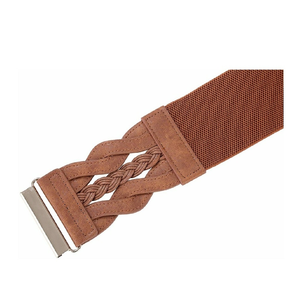 Women Elastic Stretchy Retro Wide Waist S-3XL - Picture 4 of 6